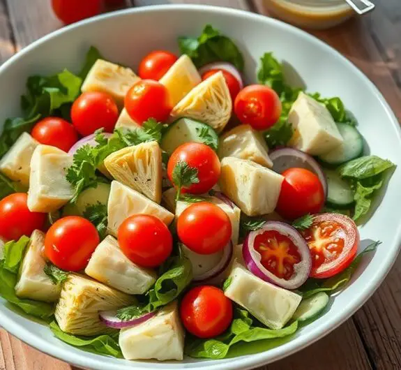 artichoke salad recipe instructions