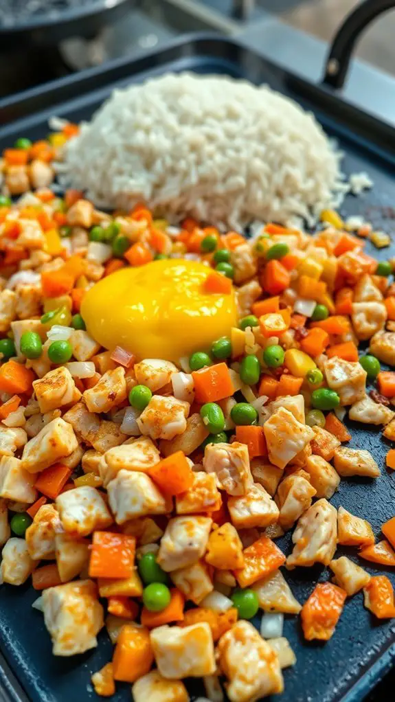 blackstone chicken fried rice