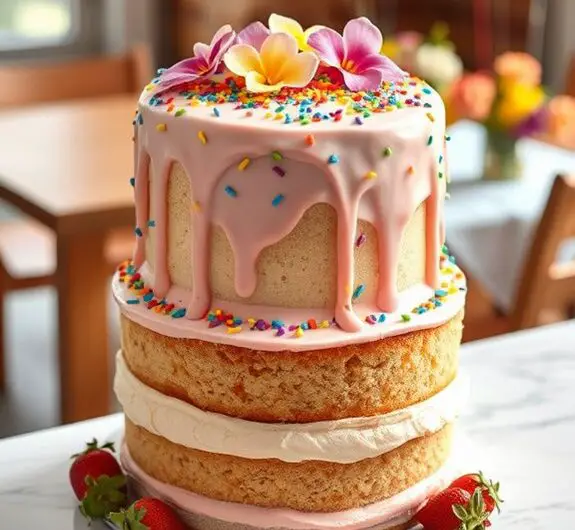 celebratory cake for friend
