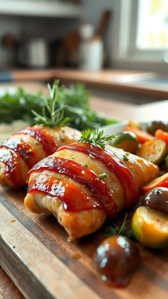 chicken breast wrapped bacon