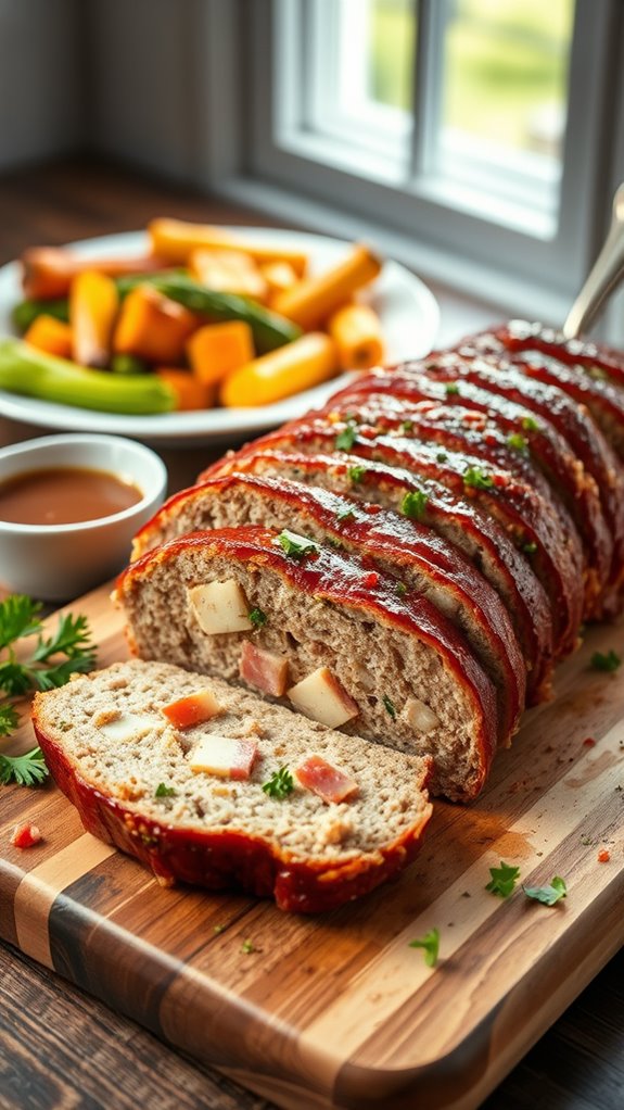 chicken cordon bleu meatloaf recipe