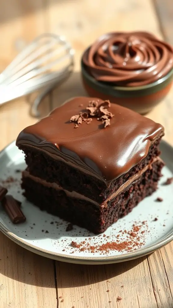 chocolate cake topping recipe