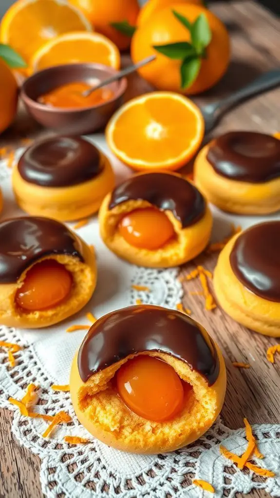 chocolate covered sponge biscuit