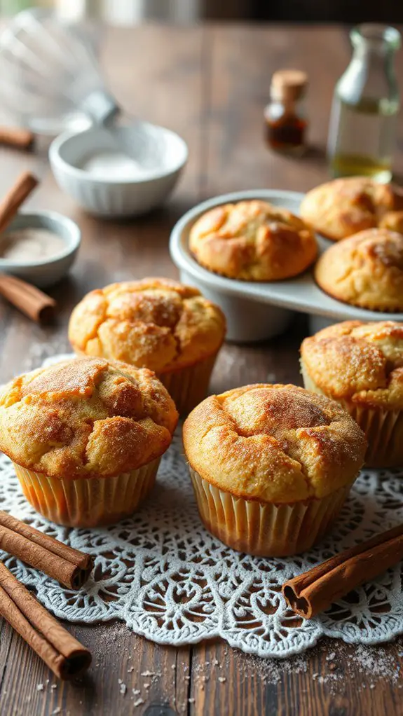 cinnamon sugar muffins recipe