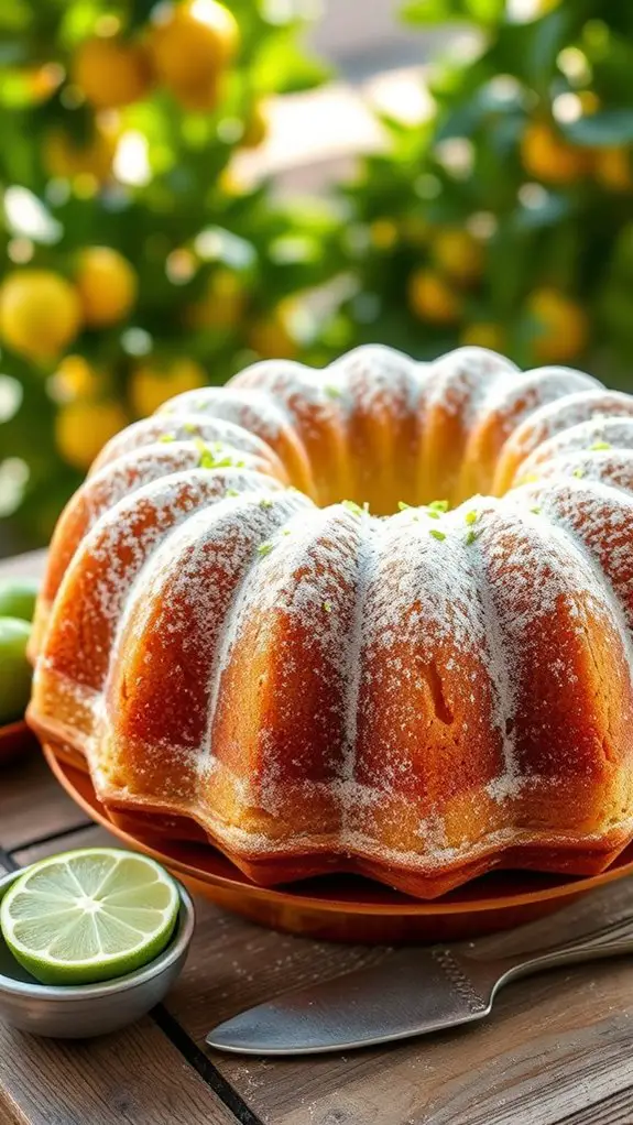 citrusy moist buttery dessert