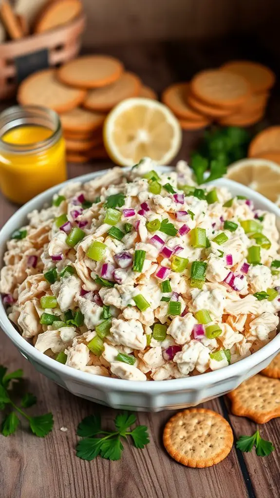 cottage cheese chicken salad
