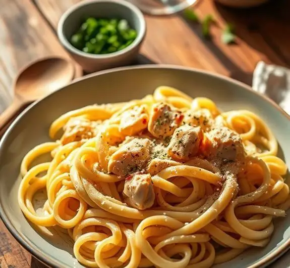 creamy chicken pasta sauce