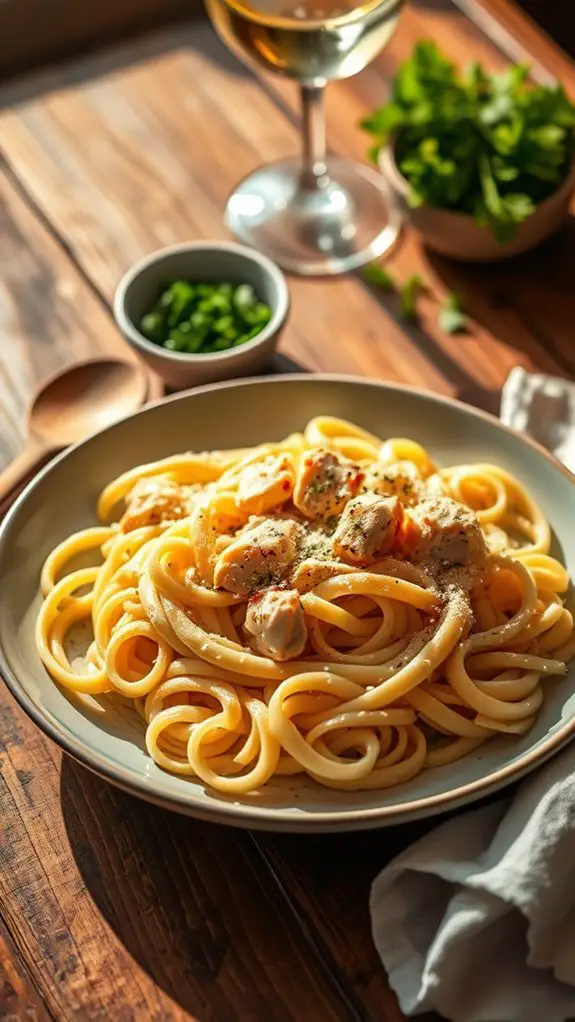creamy chicken pasta sauce