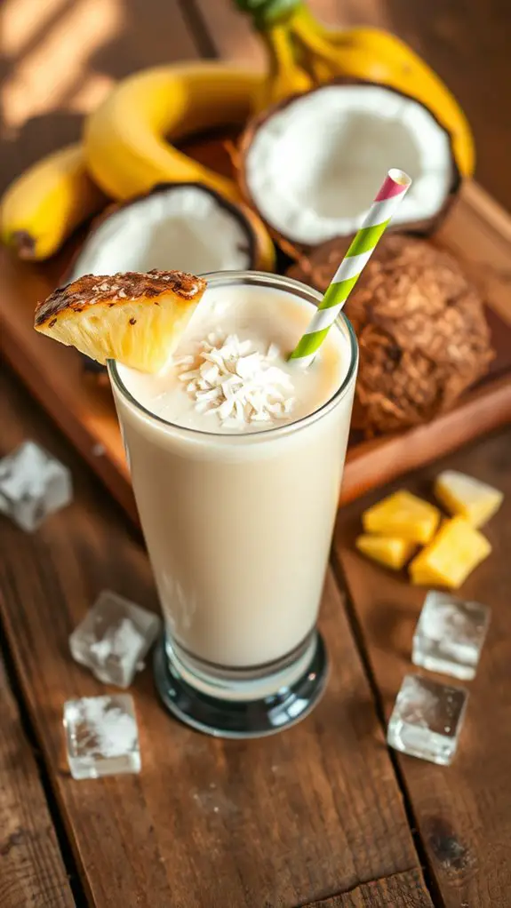 creamy coconut beverage delight