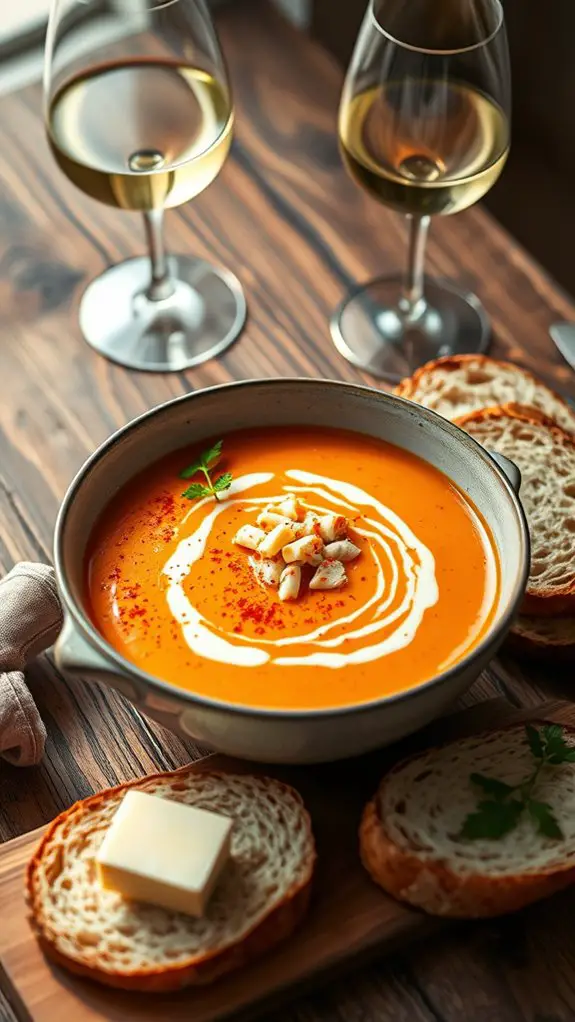 creamy crab soup recipe