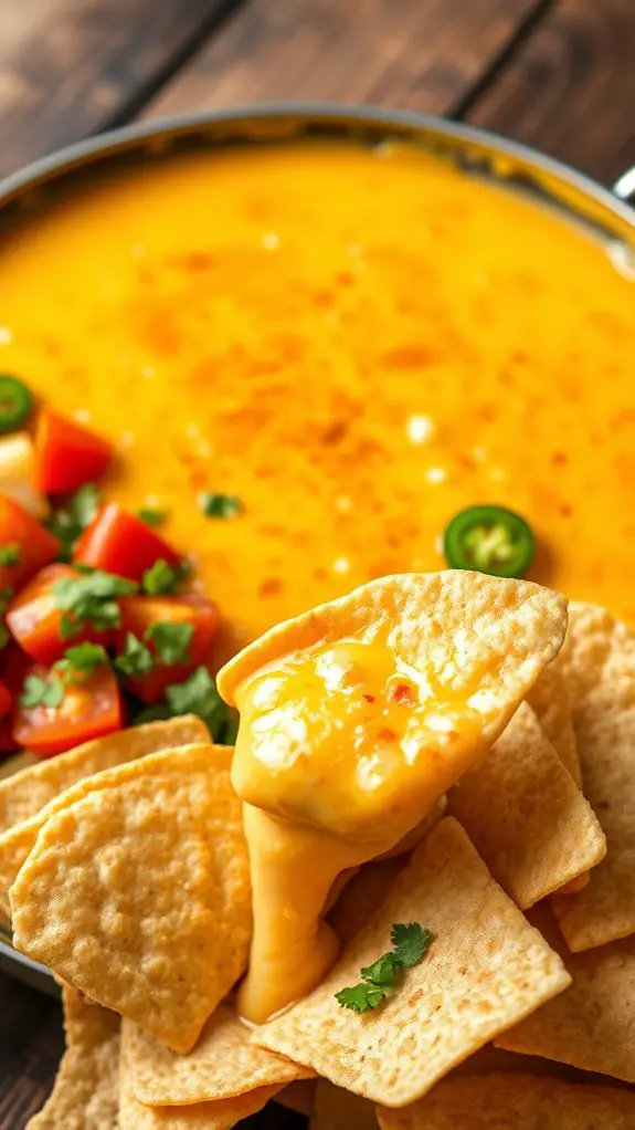 creamy mexican cheese dip