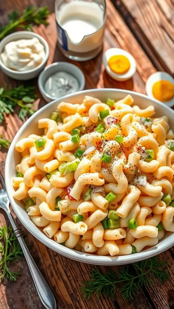 creamy pasta salad recipe