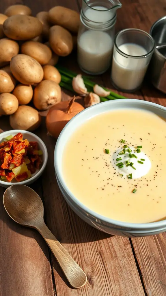 creamy potato soup recipe