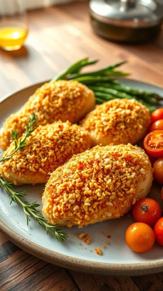 crispy oven baked chicken recipe