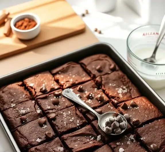decadent dairy free brownies