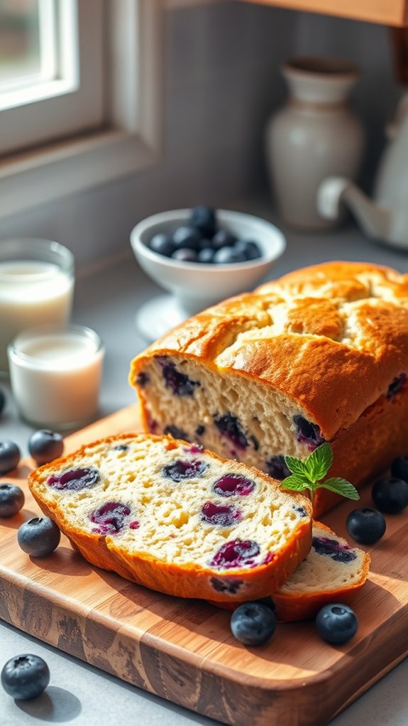 delicious blueberry bread recipe