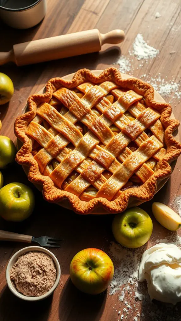 delicious homemade apple pie