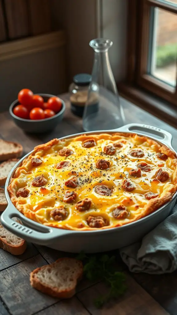 delicious homemade dish preparation