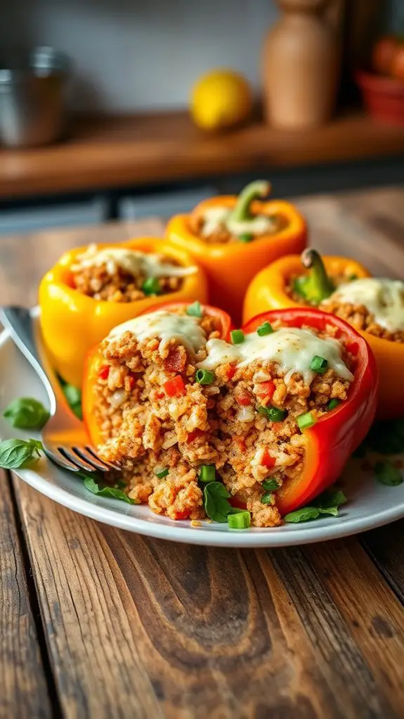 delicious homemade meal preparation