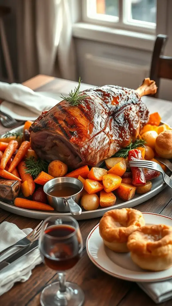 delicious homemade meal preparation