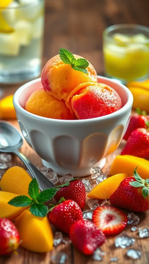 delicious homemade sorbet recipe