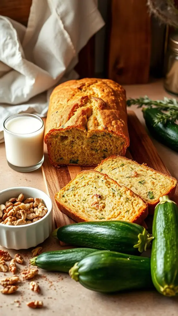 delicious homemade zucchini bread