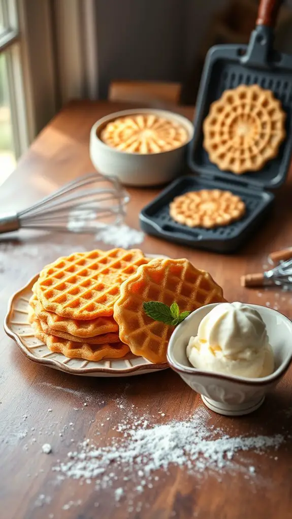 delicious italian waffle cookies