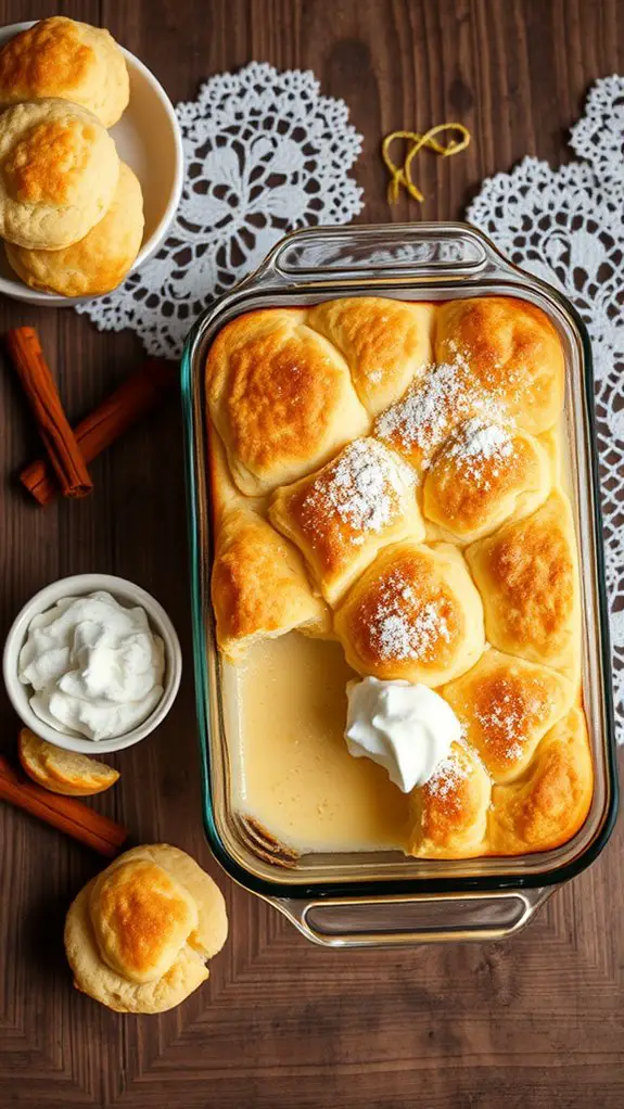 delicious layered biscuit dessert