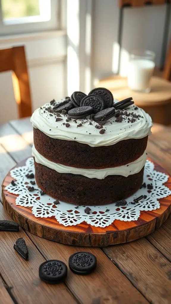delicious oreo cookie dessert