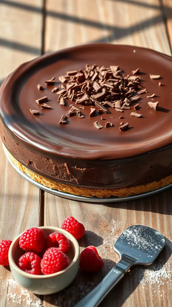 easy chocolate cheesecake recipe