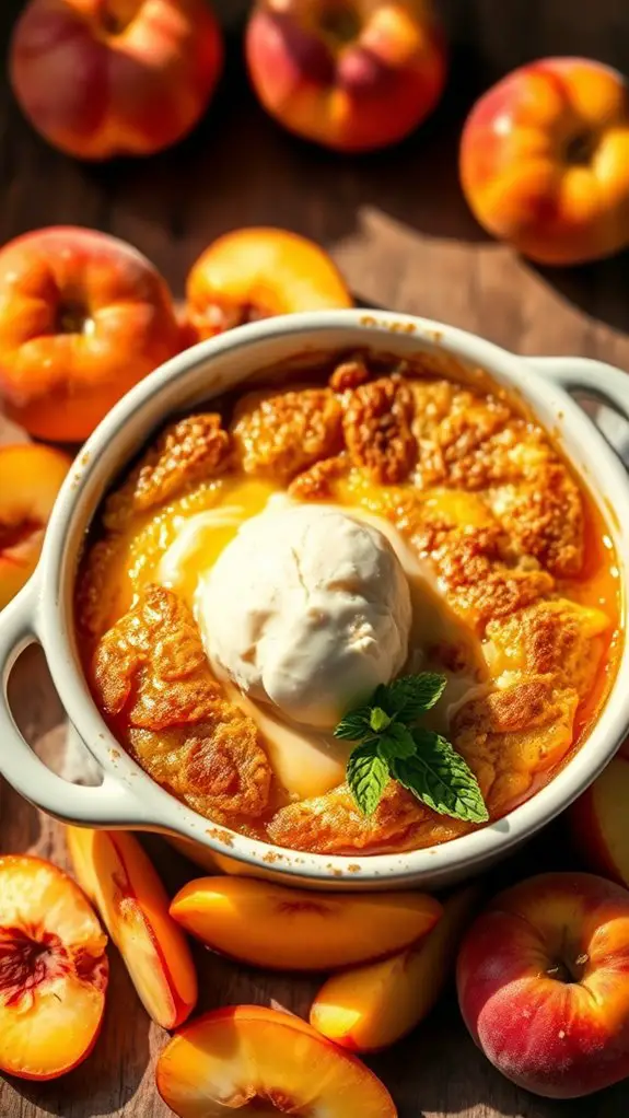 easy peach cobbler recipe