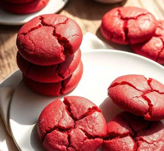 easy red velvet cookies