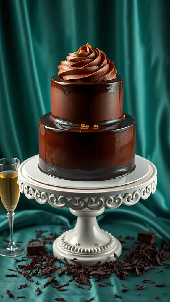 gatsby themed decorative dessert