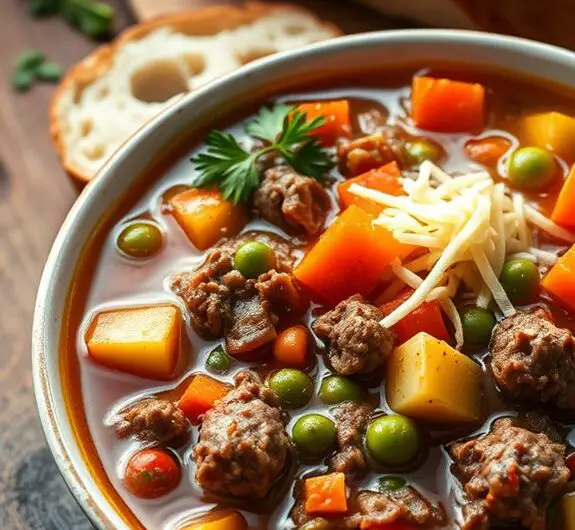 hearty beef vegetable soup