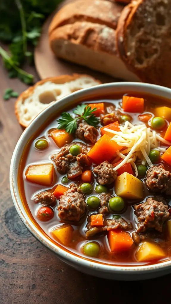 hearty beef vegetable soup
