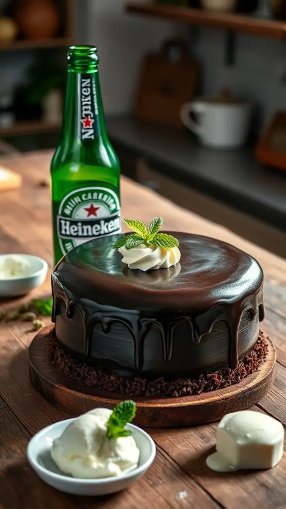 heineken flavored cake recipe