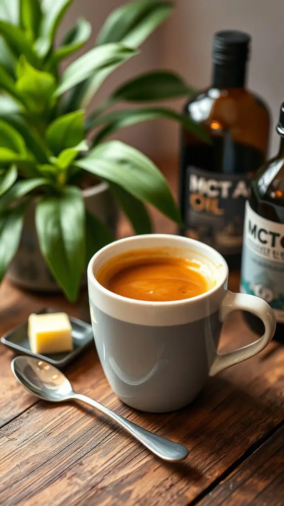 high fat coffee drink