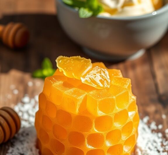 honeycomb baking instructions provided