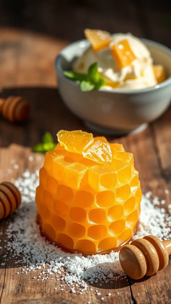 honeycomb baking instructions provided
