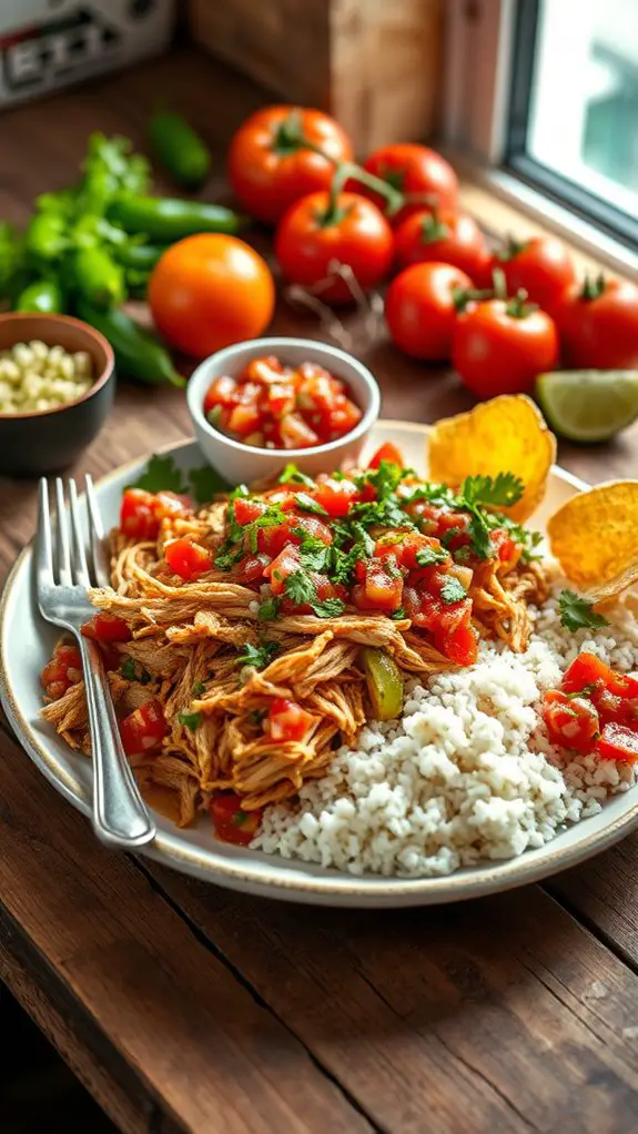 instant pot salsa chicken