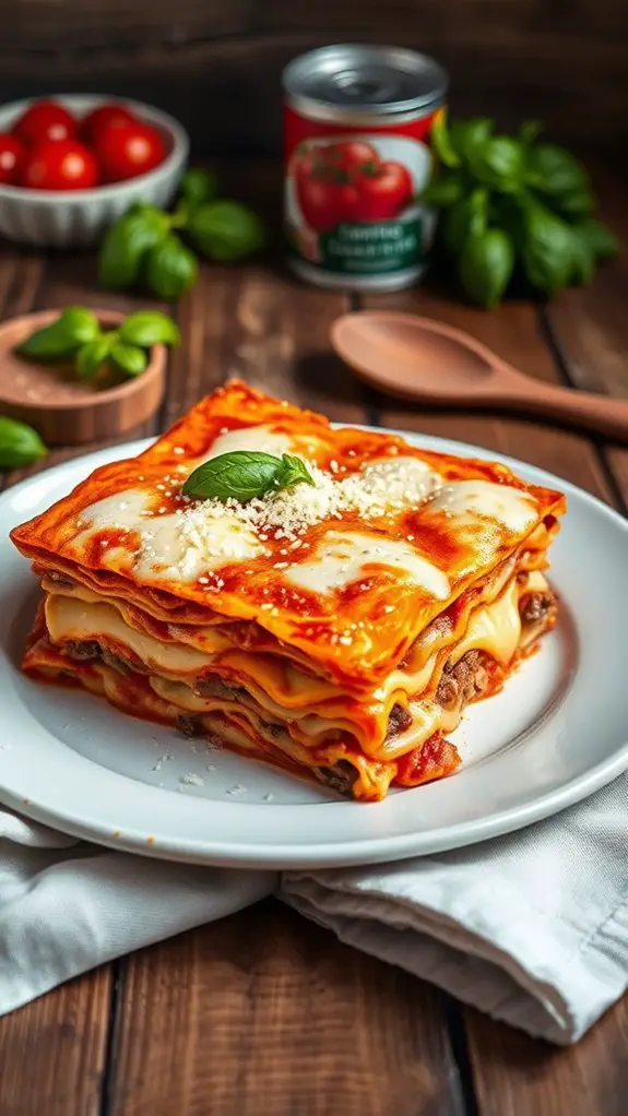 lasagna recipe without ricotta