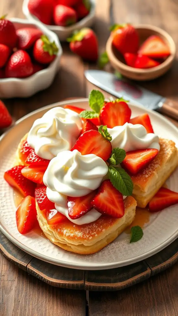 lemon strawberry dessert delight