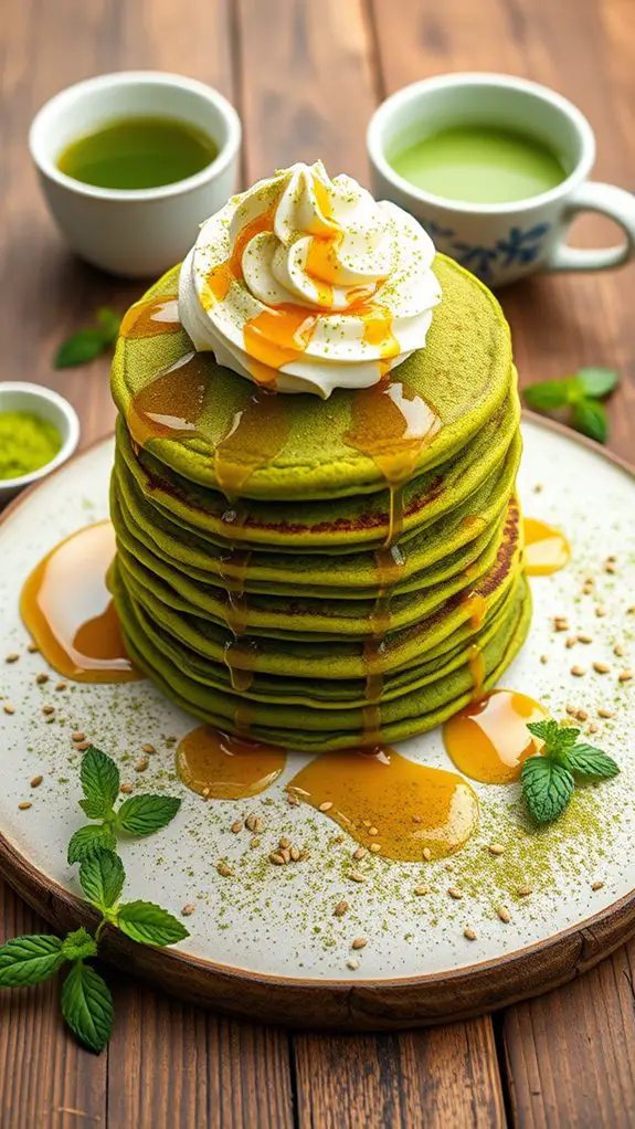 matcha flavored pancake recipe