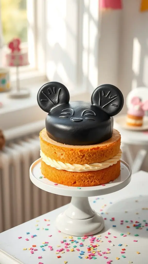 mickey mouse themed cake