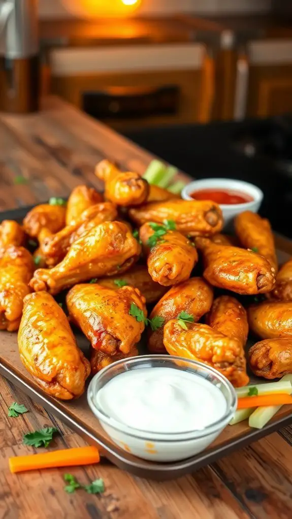 oven baked chicken wings