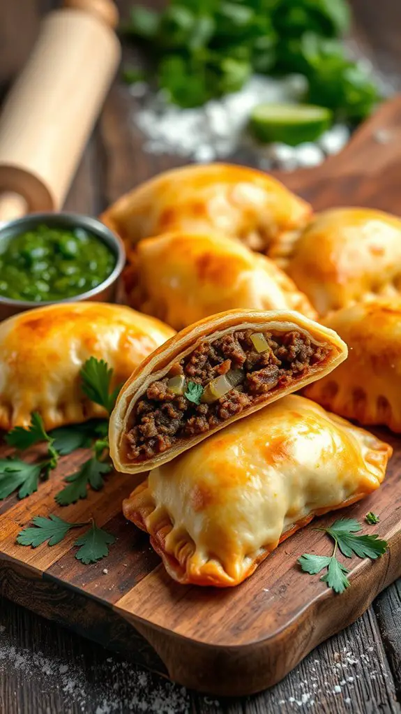 savory stuffed pastry delight