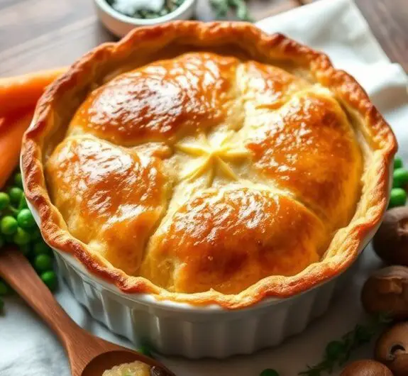 savory vegetable filled pastry