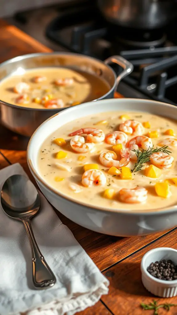 shrimp and corn soup