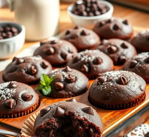 simple chocolate muffin recipe