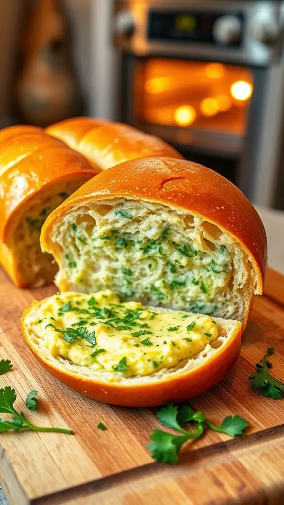 simple homemade garlic bread